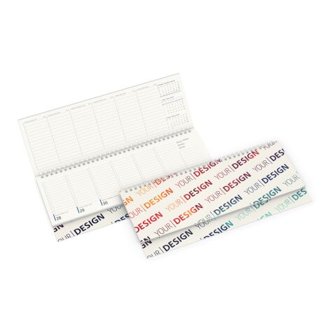 Tisch-Querkalender Compact RECYCLING 1 Woche = 2 Seiten 8–20 Uhr 304 × 135 mm | Nicht verfügbar | Nicht verfügbar | ohne Werbeanbringung | ohne Werbeanbringung | Naturkarton-Softcover