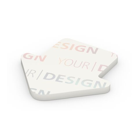 Haftnotizblock Form 72 × 72 mm RECYCLING formgestanzt 67 × 66 mm | ohne Werbeanbringung | Pfeil