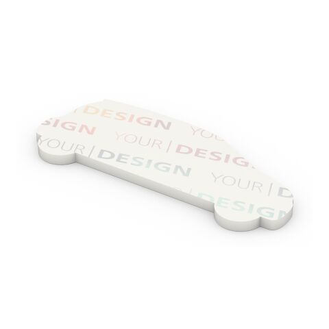 Haftnotizblock Form 125 × 72 mm RECYCLING formgestanzt 119 × 51 mm | ohne Werbeanbringung | Auto