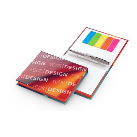 Haftnotiz-Set Amsterdam A 50/50 Haftzettel Mini-Metall-Kugelschreiber 105 × 90 mm | Nicht verfügbar | Nicht verfügbar | ohne Werbeanbringung | weiß