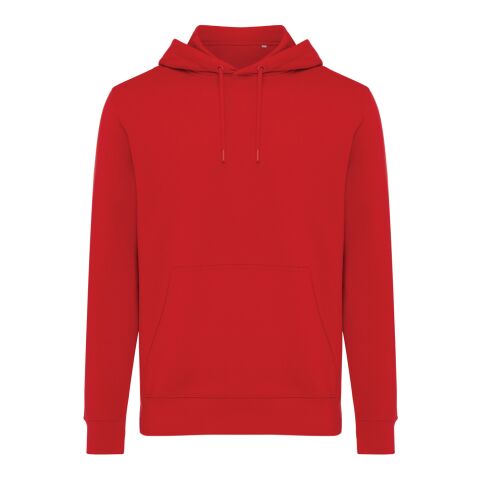 IQONIQ Rila Lightweight Hoodie aus recycelter Baumwolle rot | XXL | ohne Werbeanbringung | Nicht verfügbar | Nicht verfügbar | Nicht verfügbar