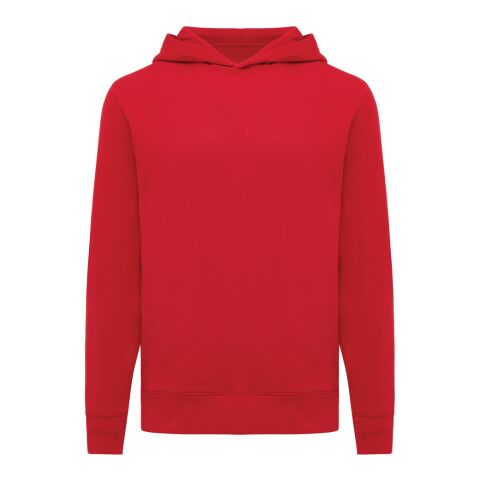Iqoniq Yengo Hoodie mit Seitentaschen aus rec. Baumwolle rot | XL | ohne Werbeanbringung | Nicht verfügbar | Nicht verfügbar | Nicht verfügbar