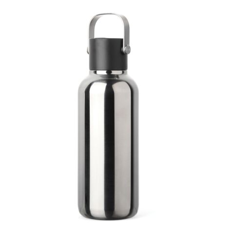 VINGA Cael RCS Stainless-Steel Trinkflasche 600ml Silbergrau