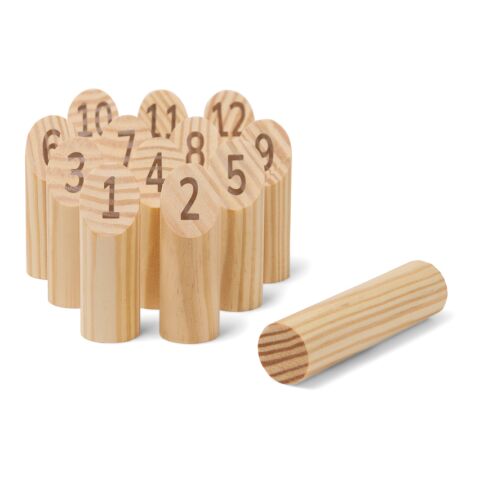 VINGA Muge Mini Zahlen-Spiel braun | ohne Werbeanbringung | Nicht verfügbar | Nicht verfügbar