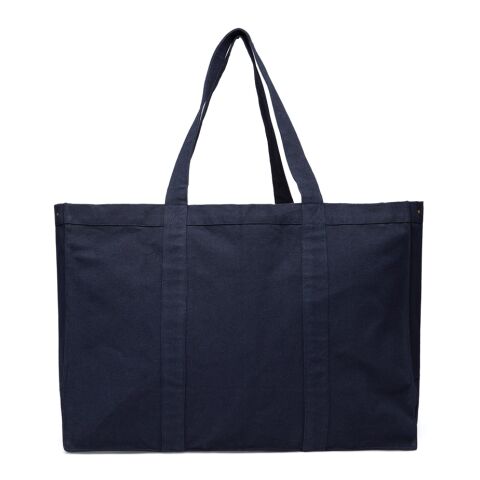 VINGA Hilo AWARE™ Maxi-Tasche aus recyceltem Canvas navy blau