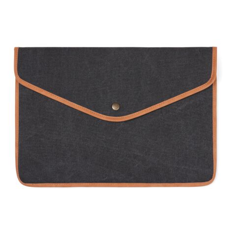 VINGA Bosler 14&quot; Laptop-Tasche aus GRS recyceltem Canvas schwarz | ohne Werbeanbringung | Nicht verfügbar | Nicht verfügbar