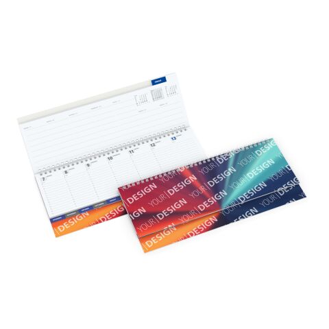 Tisch-Querkalender Master Monatsregister EXPRESS 1 Woche = 2 Seiten 8–21 Uhr 304 × 135 mm | ohne Werbeanbringung | ohne Werbeanbringung