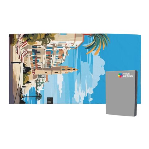 ActiveTowel® Sports Microfaser Sporthandtuch mit individuellem Schuber, All-Inclusive-Paket ohne Werbeanbringung | 130 x 70 cm