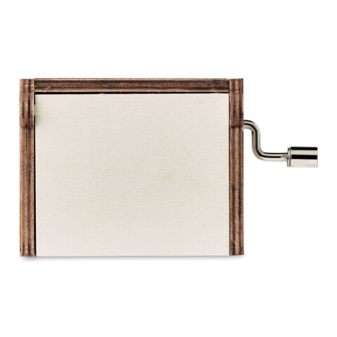 Mini-Drehorgel holzfarben | ohne Werbeanbringung | Nicht verfügbar | Nicht verfügbar