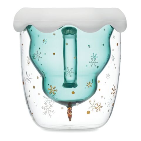 Becher Borosilikatglas grün | ohne Werbeanbringung | Nicht verfügbar | Nicht verfügbar