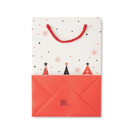 Geschenkpapiertüte, klein weiß | ohne Werbeanbringung | Nicht verfügbar | Nicht verfügbar