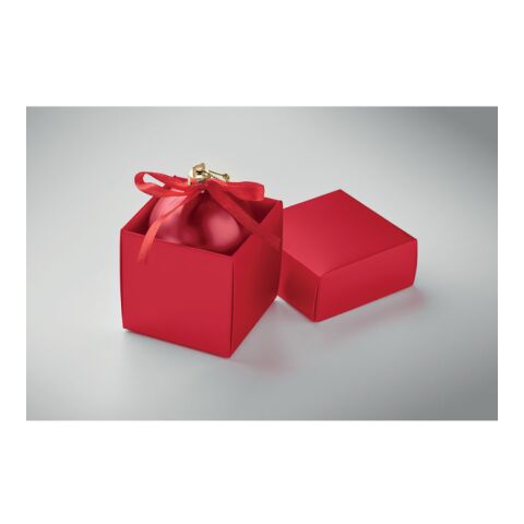 Weihnachtsbaumkugel rot