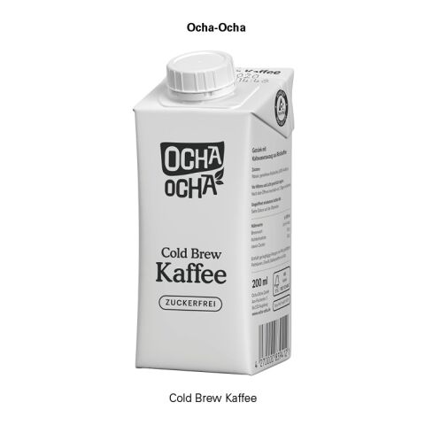 Drink Pack small Ocha-Ocha® Kaffee weiß | ohne Werbeanbringung