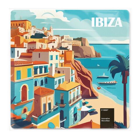 POLYCLEAN Displaytuch im Polybeutel, All-Inclusive-Paket 4C-Digitaldruck | 15 x 15 cm