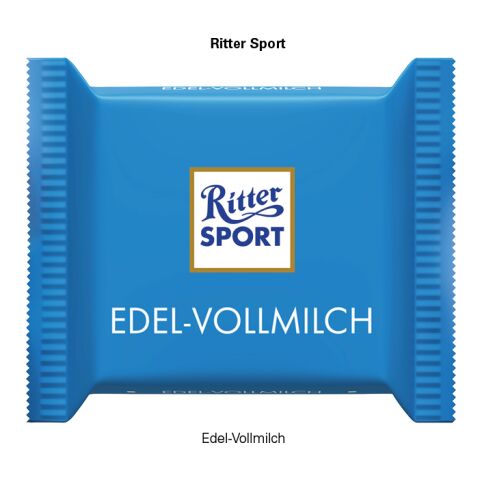 Express Schokolade Ritter SPORT mini weiß | ohne Werbeanbringung