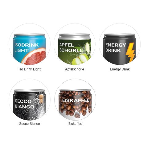 Getränkedose 200 ml weiß | ohne Werbeanbringung
