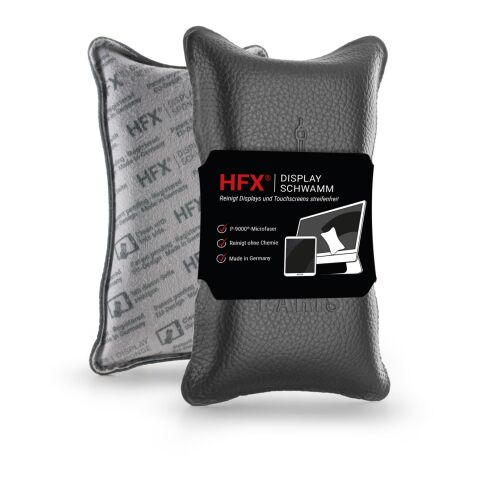 HFX®-Displayschwamm Premium, All-Inclusive-Paket ohne Werbeanbringung | Standard-Banderole