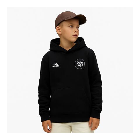 adidas Entrada Hoody  YOUTH schwarz | 116.0 | ohne Werbeanbringung | DTF | ohne Werbeanbringung