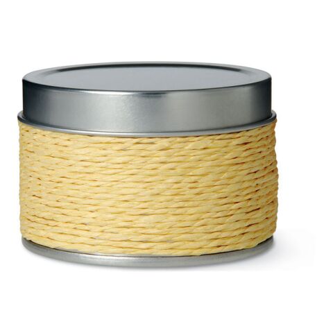 Duftkerze &quot;Delicious&quot; gelb | ohne Werbeanbringung | Nicht verfügbar | Nicht verfügbar | Nicht verfügbar