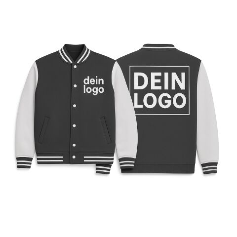 College Jacket in Sonderfarbe PMS Wunschfarbe | XL | ohne Werbeanbringung | ohne Werbeanbringung | ohne Werbeanbringung | Wie Hauptfarbe