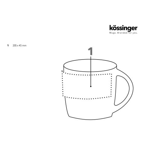Kössinger Ennia Inside weiß-orange | ohne Werbeanbringung