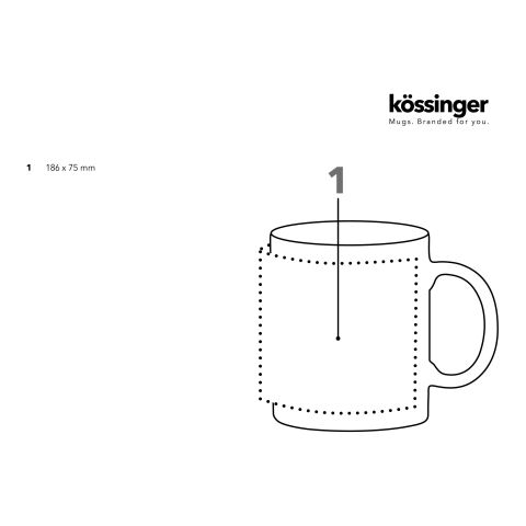 Kössinger Carina  Glas-Tasse natural | ohne Werbeanbringung