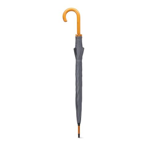 Automatikschirm mit Holzgriff grau | ohne Werbeanbringung | Nicht verfügbar | Nicht verfügbar | Nicht verfügbar