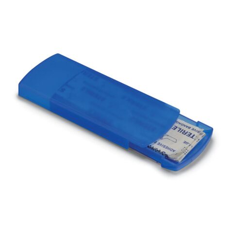 Pflasterbox transparent blau | ohne Werbeanbringung | Nicht verfügbar | Nicht verfügbar | Nicht verfügbar