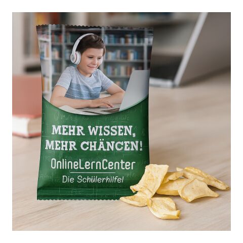 Apfelchips transparent | ohne Werbeanbringung | Standard-Folie