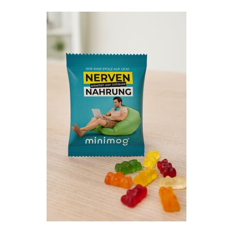 Gummibärchen im Werbetütchen transparent | 15 g | ohne Werbeanbringung | kompostierbare Folie