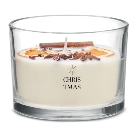 Kerze im Glas 300 g weiß | ohne Werbeanbringung | Nicht verfügbar | Nicht verfügbar