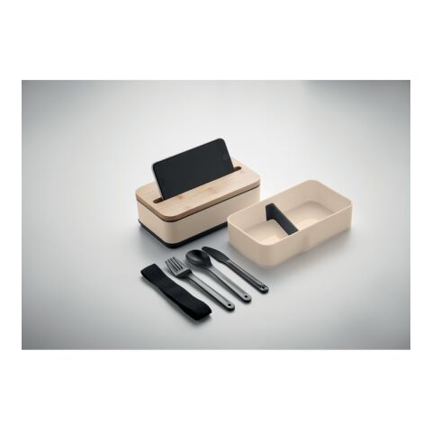 Lunchbox recyceltes PP beige | ohne Werbeanbringung | Nicht verfügbar | Nicht verfügbar | Nicht verfügbar