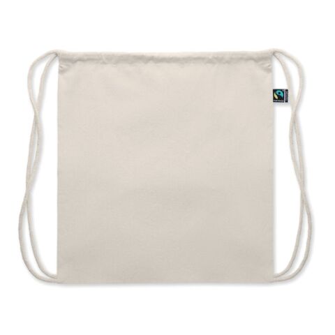 Beutel mit Kordelzug Fairtrade beige | ohne Werbeanbringung | Nicht verfügbar | Nicht verfügbar | Nicht verfügbar