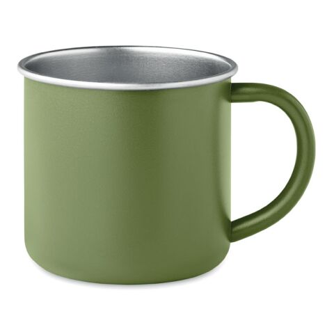 Becher recycelter Edelstahl dunkelgrün | ohne Werbeanbringung | Nicht verfügbar | Nicht verfügbar | Nicht verfügbar