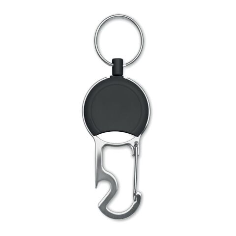 Einziehbarer Kartenhalter schwarz | ohne Werbeanbringung | Nicht verfügbar | Nicht verfügbar | Nicht verfügbar