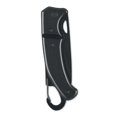 Klappmesser Aluminium schwarz | ohne Werbeanbringung | Nicht verfügbar | Nicht verfügbar