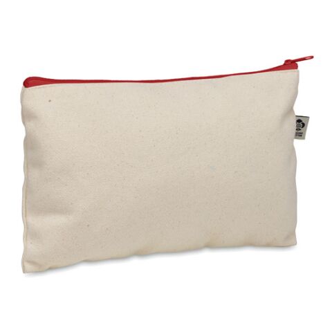 Kosmetiktasche Organic Cotton rot | ohne Werbeanbringung | Nicht verfügbar | Nicht verfügbar | Nicht verfügbar