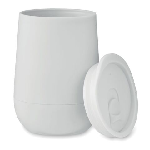 Doppelwandiger Becher 300ml weiss | ohne Werbeanbringung | Nicht verfügbar | Nicht verfügbar