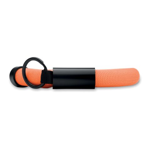 Schlüsselring mit Armband orange | ohne Werbeanbringung | Nicht verfügbar | Nicht verfügbar