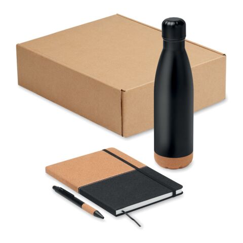 Geschenk-Set 3-teilig schwarz | ohne Werbeanbringung | Nicht verfügbar | Nicht verfügbar | Nicht verfügbar