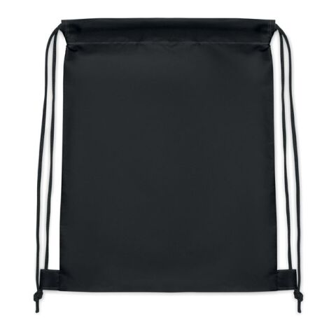 Beutel für Kinder 190T RPET schwarz | ohne Werbeanbringung | Nicht verfügbar | Nicht verfügbar | Nicht verfügbar