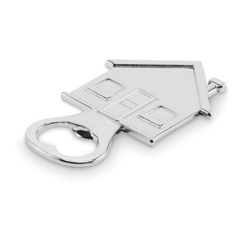 Kapselheber Haus mattsilber | ohne Werbeanbringung | Nicht verfügbar | Nicht verfügbar