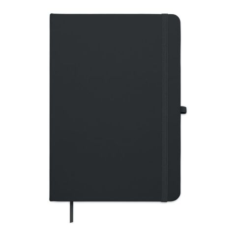 DIN A5 Notizbuch recy. PU schwarz