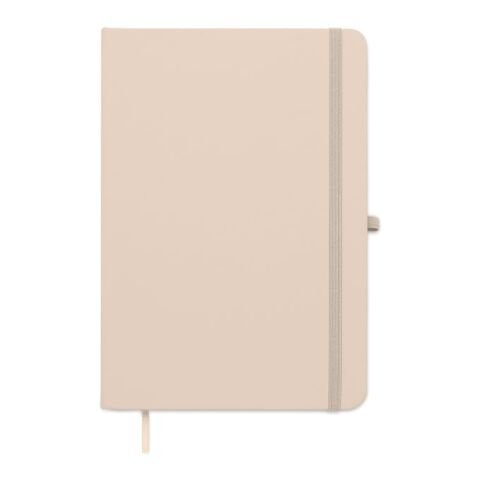 DIN A5 Notizbuch recy. PU Aus Weiß