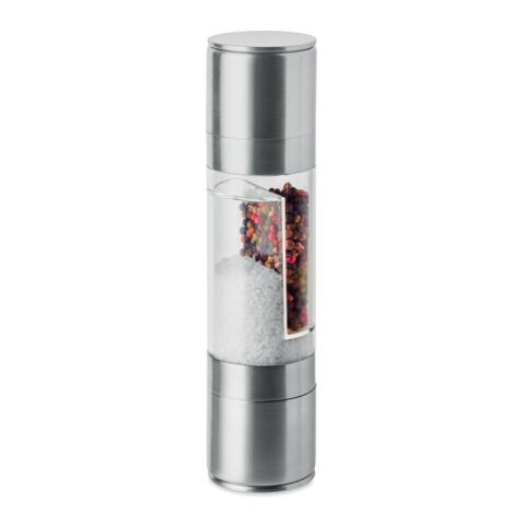 2in1 Salz- &amp; Pfeffermühle silber