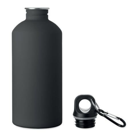 Einwandige Trinkflasche 500ml schwarz