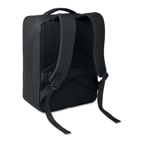 Rucksack mit Vakuumbeutel schwarz