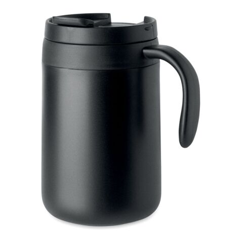 Doppelwandiger Becher &amp; Filter schwarz