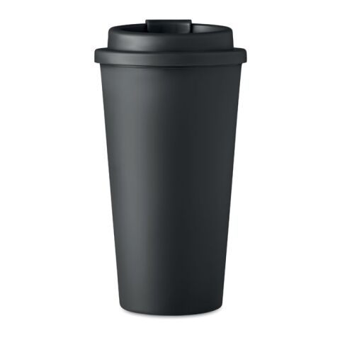 Doppelwandiger Becher 475ml schwarz | ohne Werbeanbringung | Nicht verfügbar | Nicht verfügbar