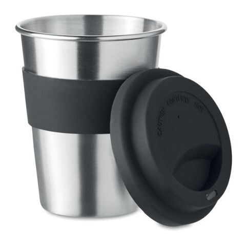 Trinkbecher Edelstahl 350ml schwarz | ohne Werbeanbringung | Nicht verfügbar | Nicht verfügbar